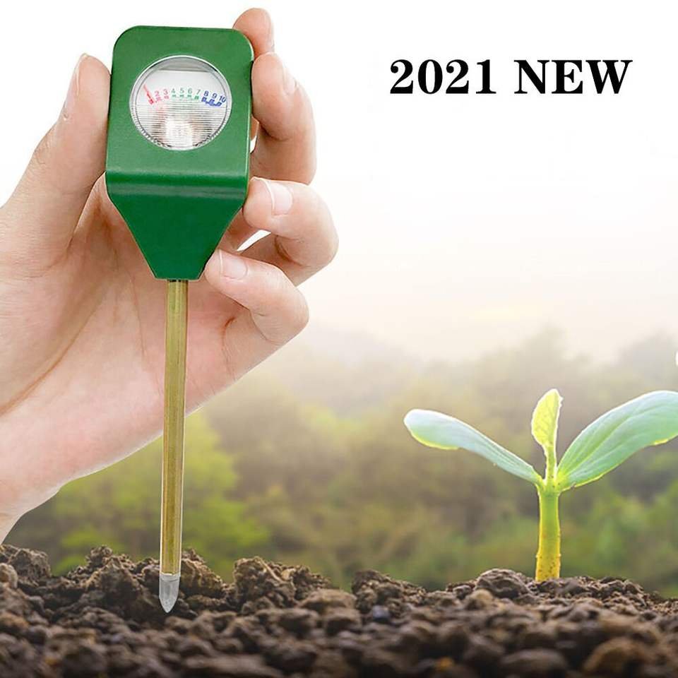 2024 Moisture Light 3 in 1 Soil PH Meter Soil Moisture Meter For Garden Planting