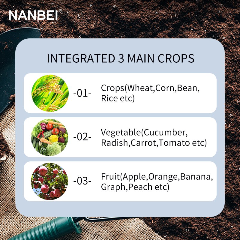 NB-Q3 Soil NPK PH Organic matter trace elements test soil nutrient tester
