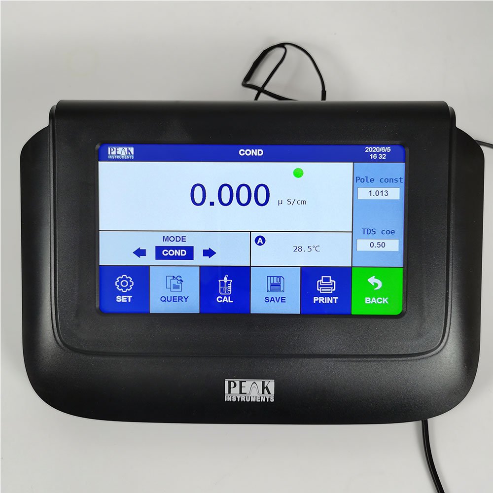 Benchtop Touch Screen Ph EC Conductivity Meter