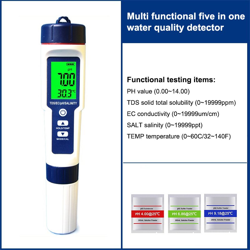PH Test Pen PH Acidity Meter Portable Water Quality Tester PH Meter