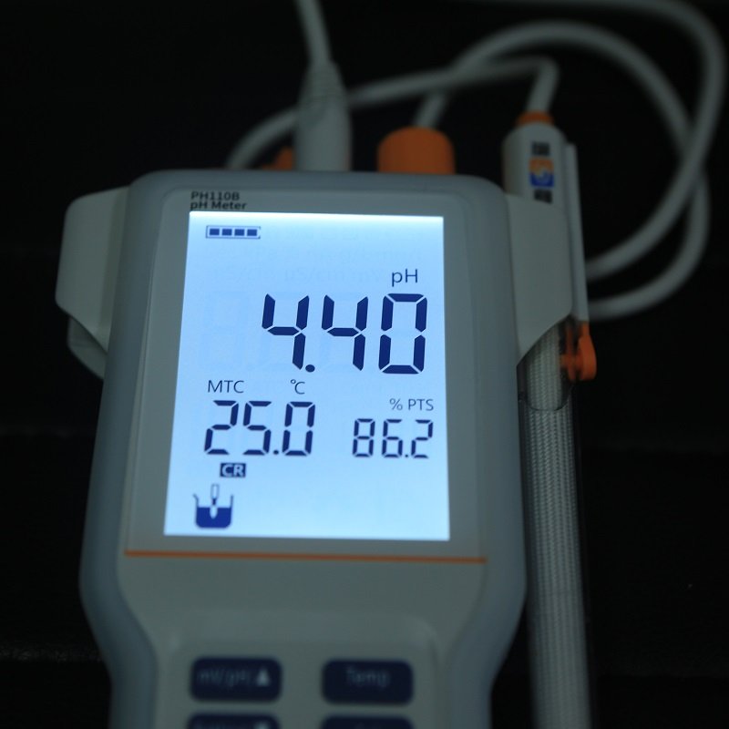 PH110B Portable Food Water PH Tester Digital PH Meter for Liquid Water Quality