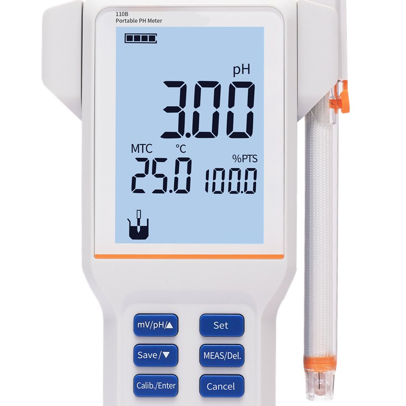 PH Meter IP65 Waterproof 2 Points Calibration handheld ph meter digital ph meter laboratory