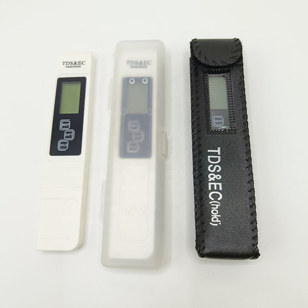 Digital Pen Type Water Quality Analyzer 3 In 1 Multifunctional Temp TDS EC Meter LCD Display PPM