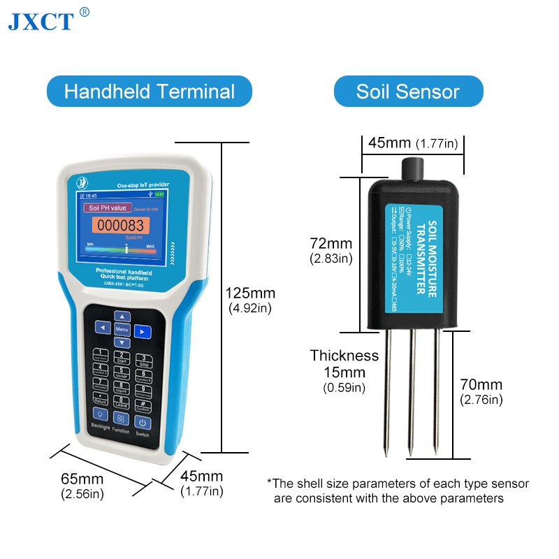 JXCT Manufacturer Npk Tester Soil Ph Meters For Sale Handle Temperature Humidity Transmitter