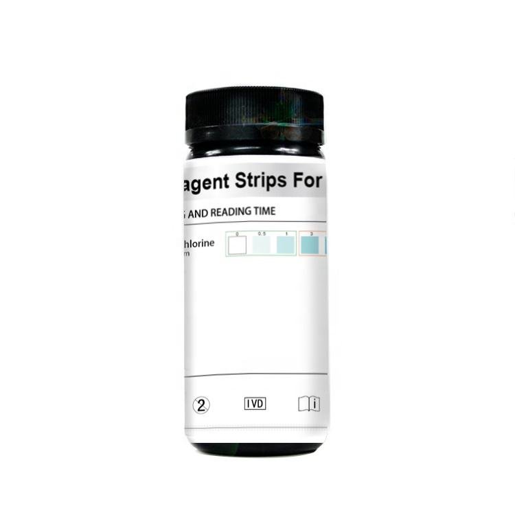 Manufacturer Wholesale OEM Water test strips for pH for Free Chlorine Fast Accurate Drinking Water Swimming Pool Pond Fish Tank