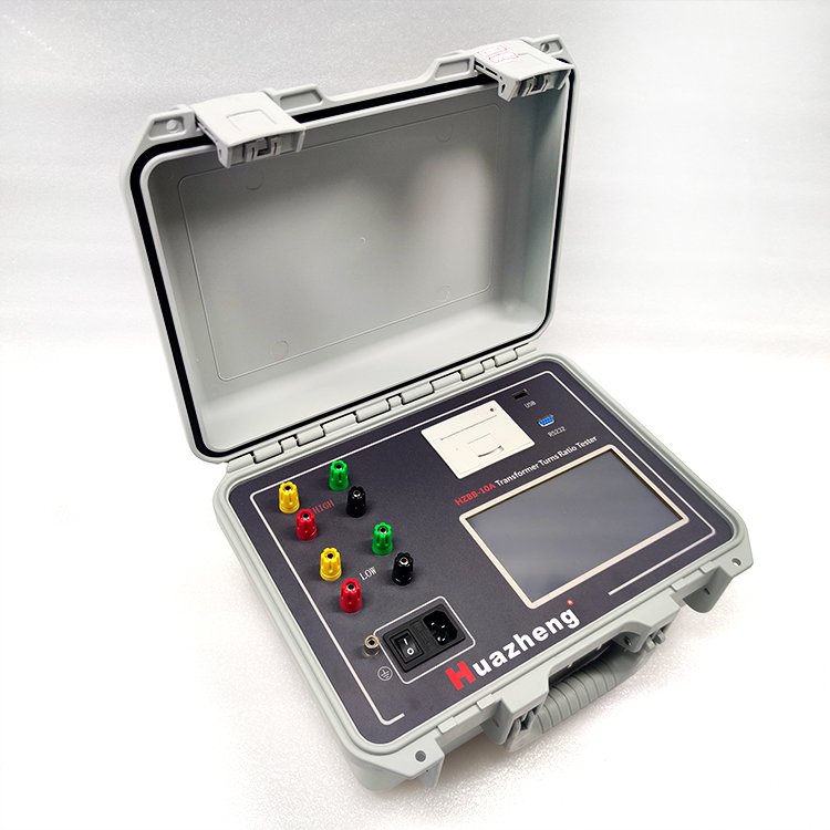 HuaZheng Automatic 3-phase Transformer Turns Ratio Test kit TTR Tester turns ratio meter