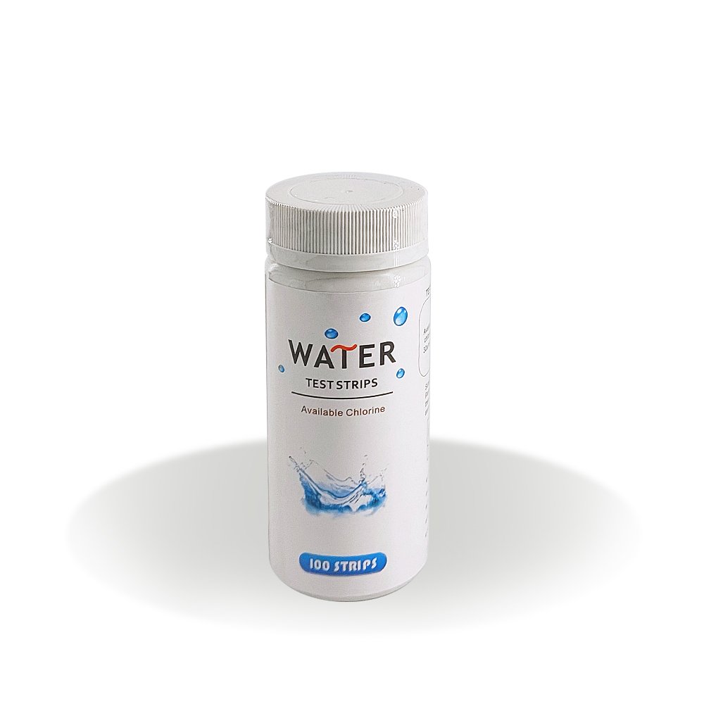 Caped Available Chlorine Water Test Strips test kit machine fast and accurate factory supply high quality