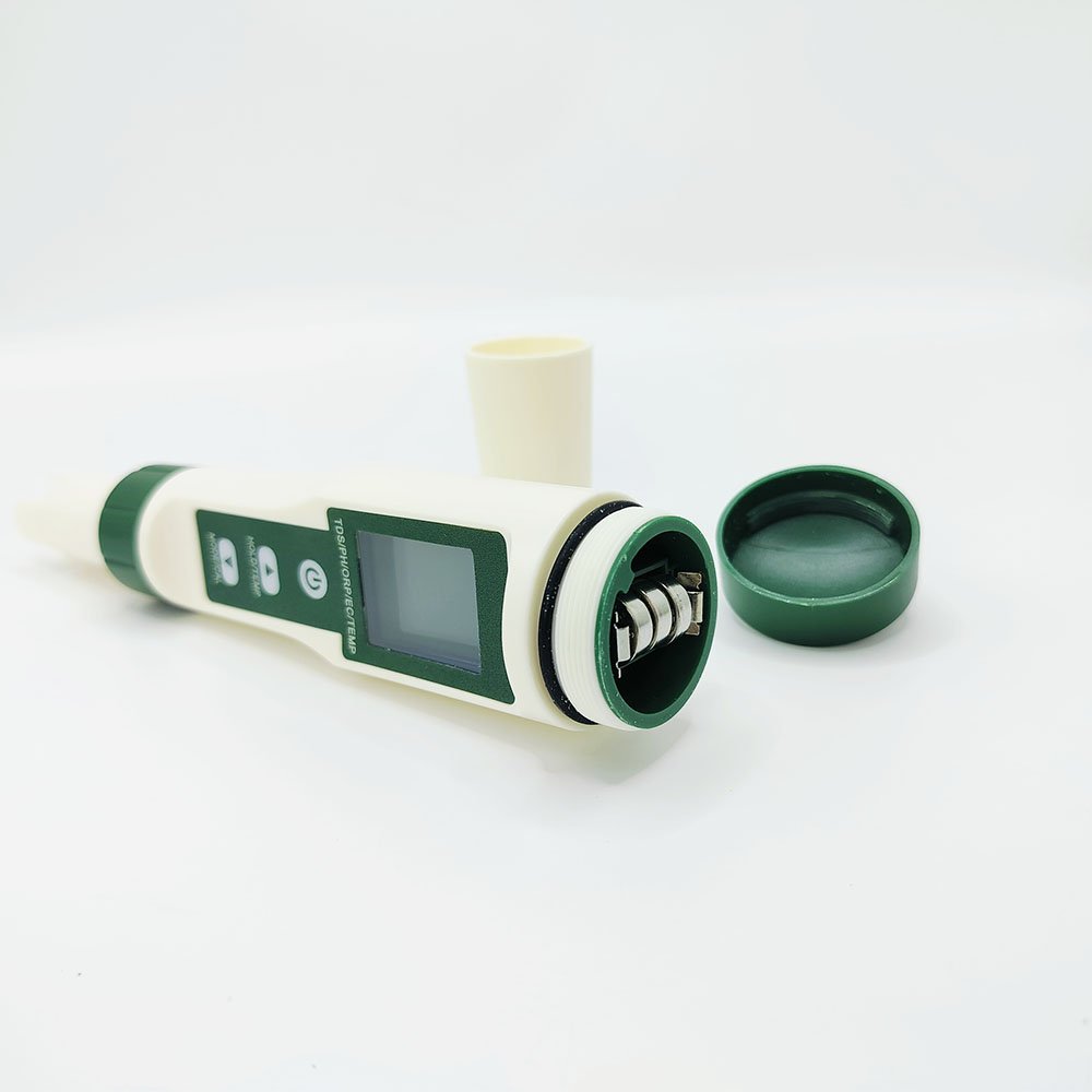 5-in-1 Digital Water Quality Tester Pen TEMP ORP EC TDS PH Meter with Backlight Convenient Multi-Function PH Meter