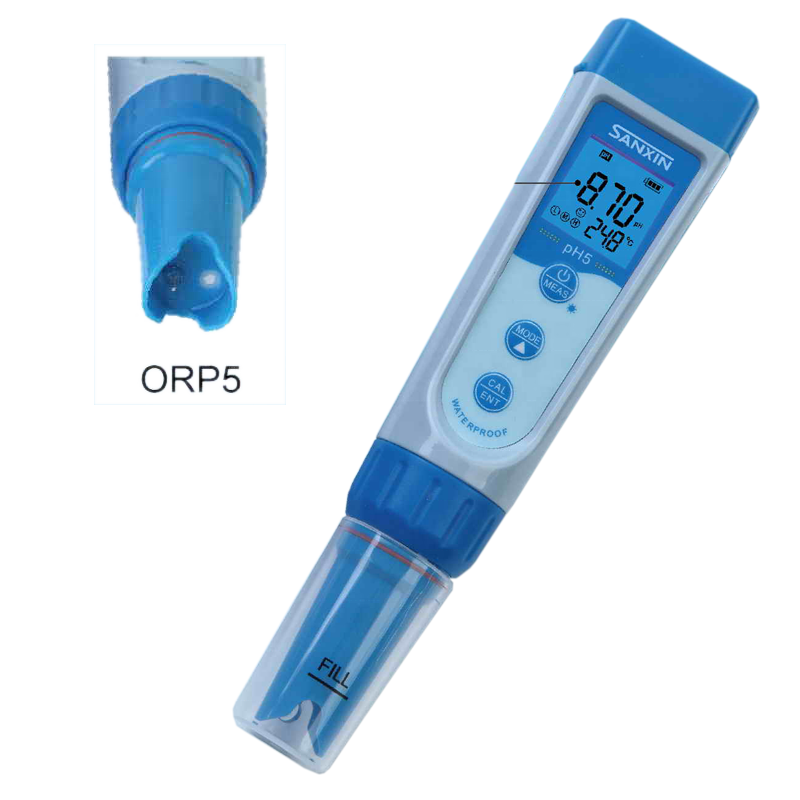 Sanxin High Quality Portable Flat Paper pH Orp Meter