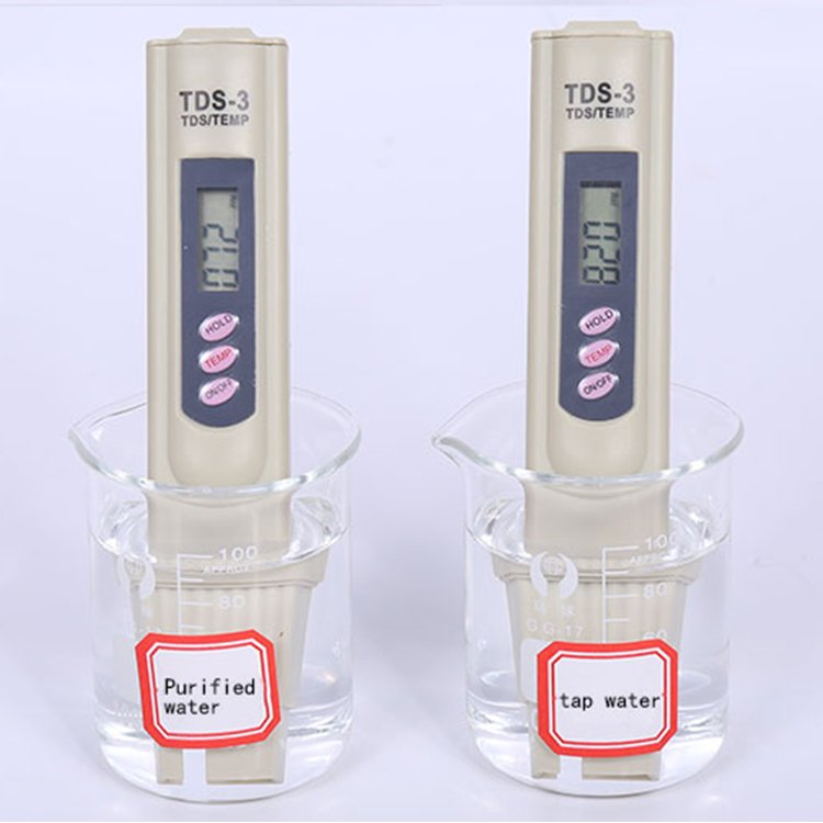 Tds-3 Fine Leather Package Tds Meter Water Tester Pen Type Led Digital Temp Ppm Mi Tds Ph Meter Tester