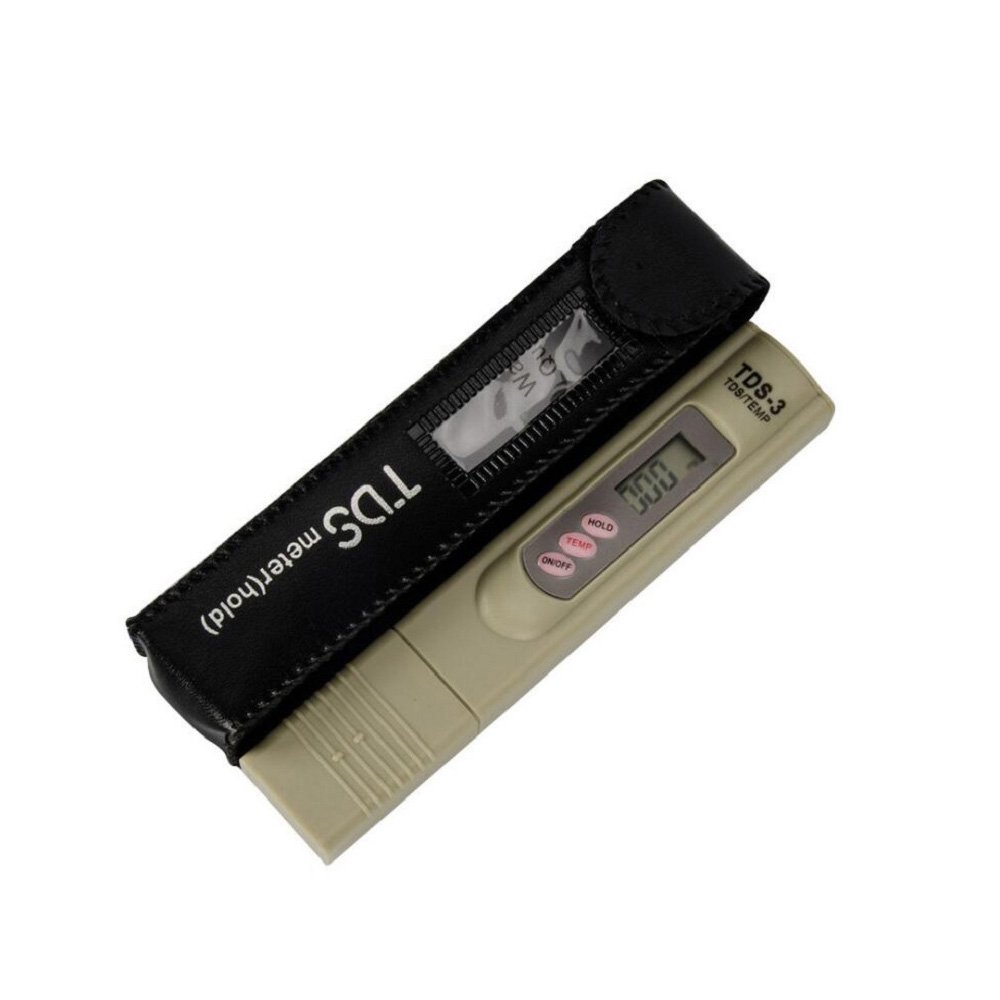 Tds-3 Fine Leather Package Tds Meter Water Tester Pen Type Led Digital Temp Ppm Mi Tds Ph Meter Tester