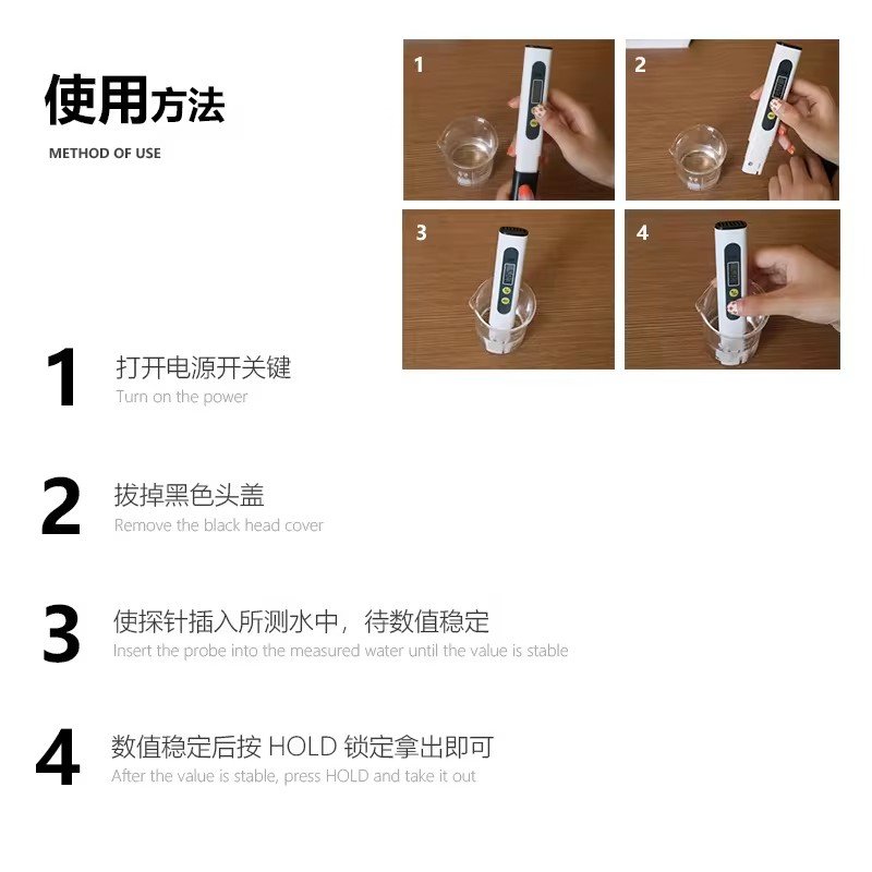 Digital Ph And Tds Meter Combo High Accuracy Ph Meter Tds Ec Tester Water Quality Ph Ec Tester For Aquarium Ro System Lab