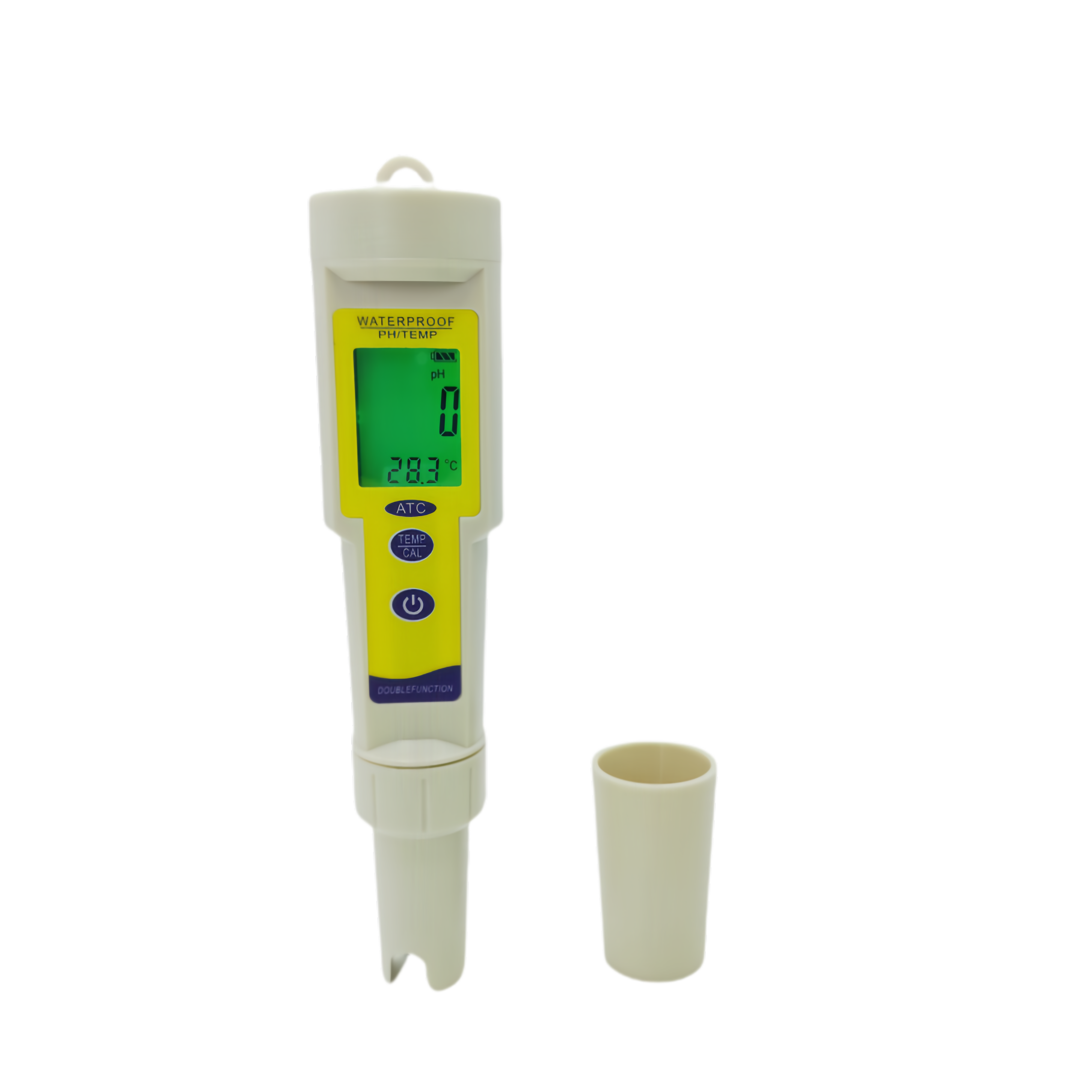 PH618 Portable High Precision PH Meter Waterproof Automatic Correction Acidity Meter Pen Type Quality Analysis Device LCD