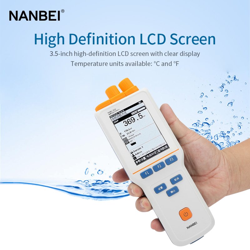 Portable aquarium salinity pH TDS EC DO ORP Temperature monitoring Laboratory multi-parameter water quality meter