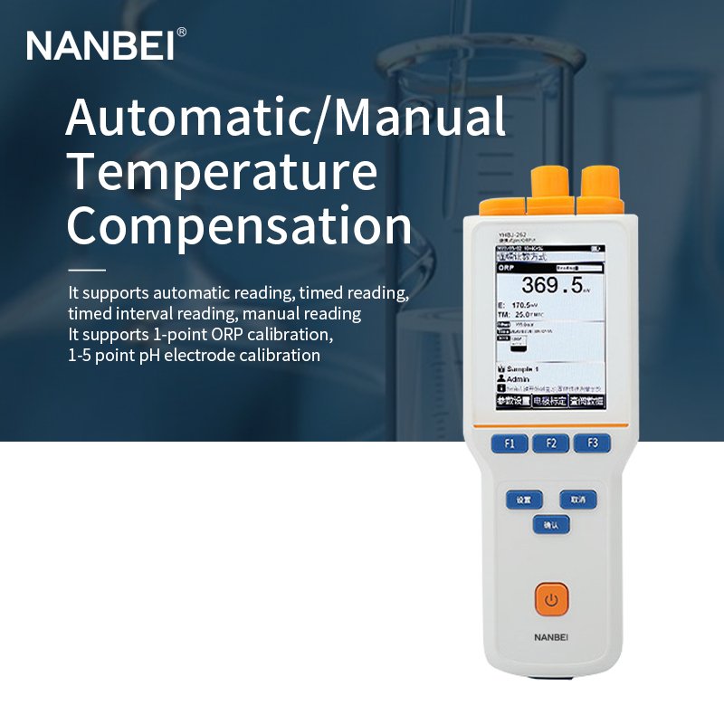 Portable aquarium salinity pH TDS EC DO ORP Temperature monitoring Laboratory multi-parameter water quality meter