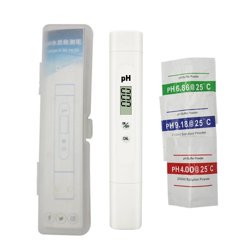 High Quality PH Meter Ph Pen PH Detector with 0.01ph Resolution