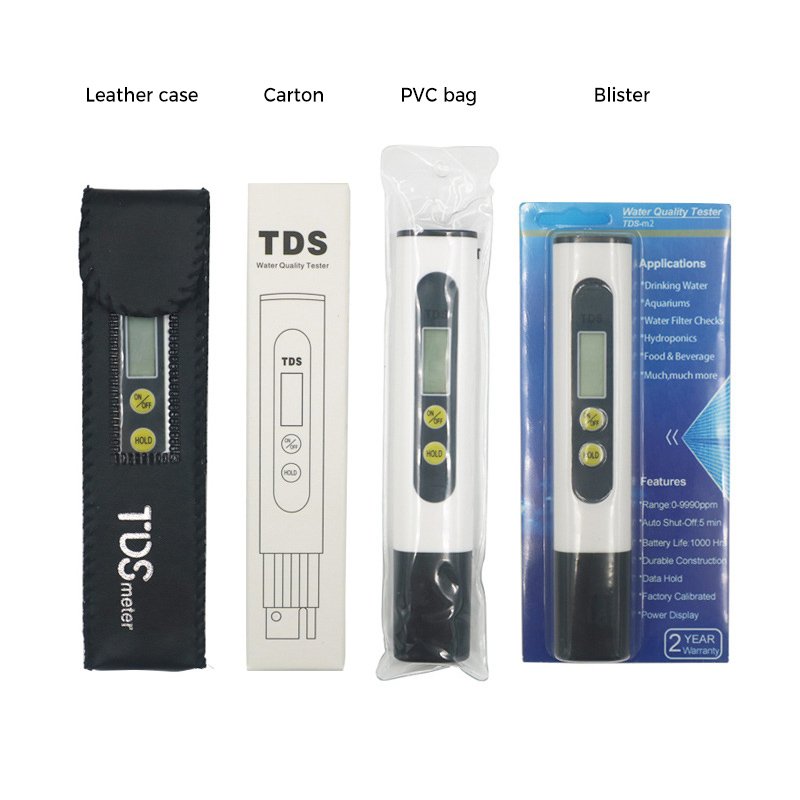 High Precision Portable 3V TDS PH Meter Tester Digital PH Meter For Water