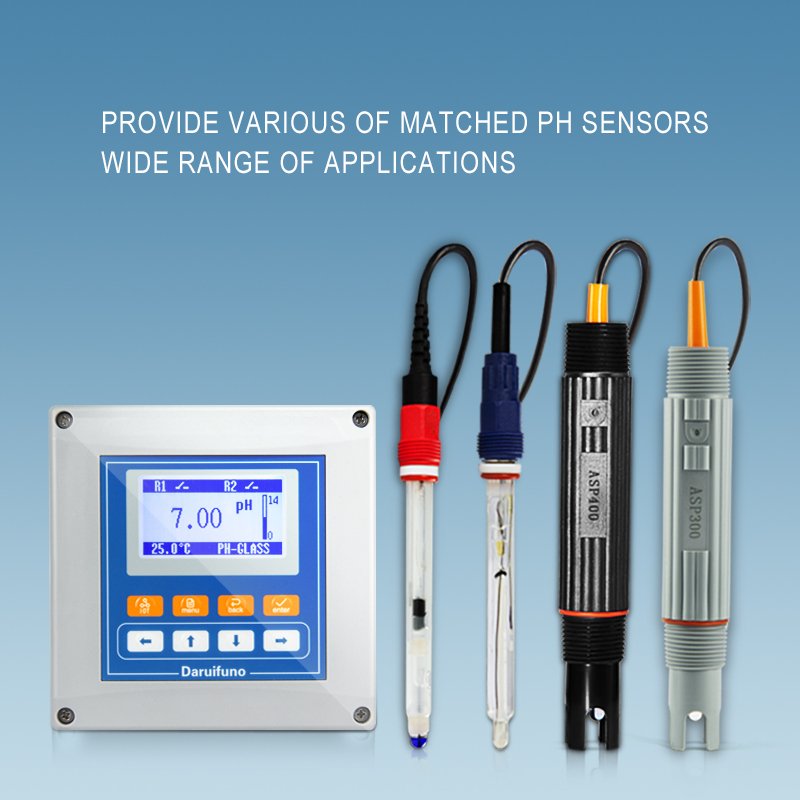 IP66 RS485 4-20mA Online pH ORP Meter for Sewage Water