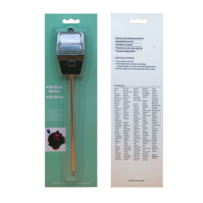 Square head single needle flower gardening soil meter soil pH value detector
