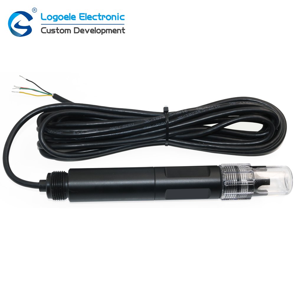 Water Quality Detection Liquid Electrode RS485 PH Meter Industrial Digital PH Sensor with Temperature