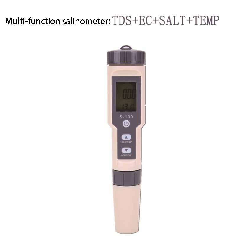 New handheld diet electronic Mariculture hydrometer Temperature electronic salinometer 25%