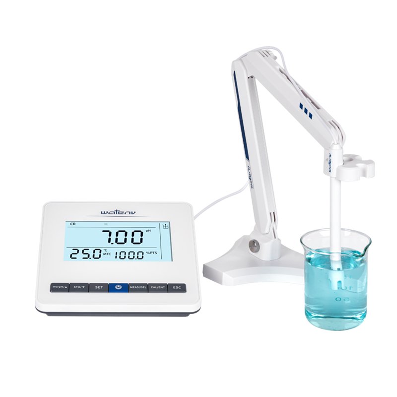 LCD display screen IP54 waterproof 3 points calibration cheap benchtop ph meter price