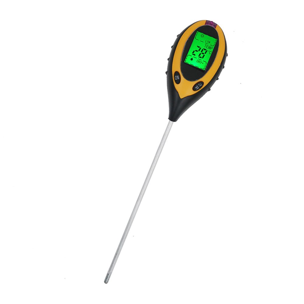New Model 4-in-1 Plant Earth Soil PH Moisture Light Soil Meter Sunlight Tester for Garden Use Multi-functional Test Instruments