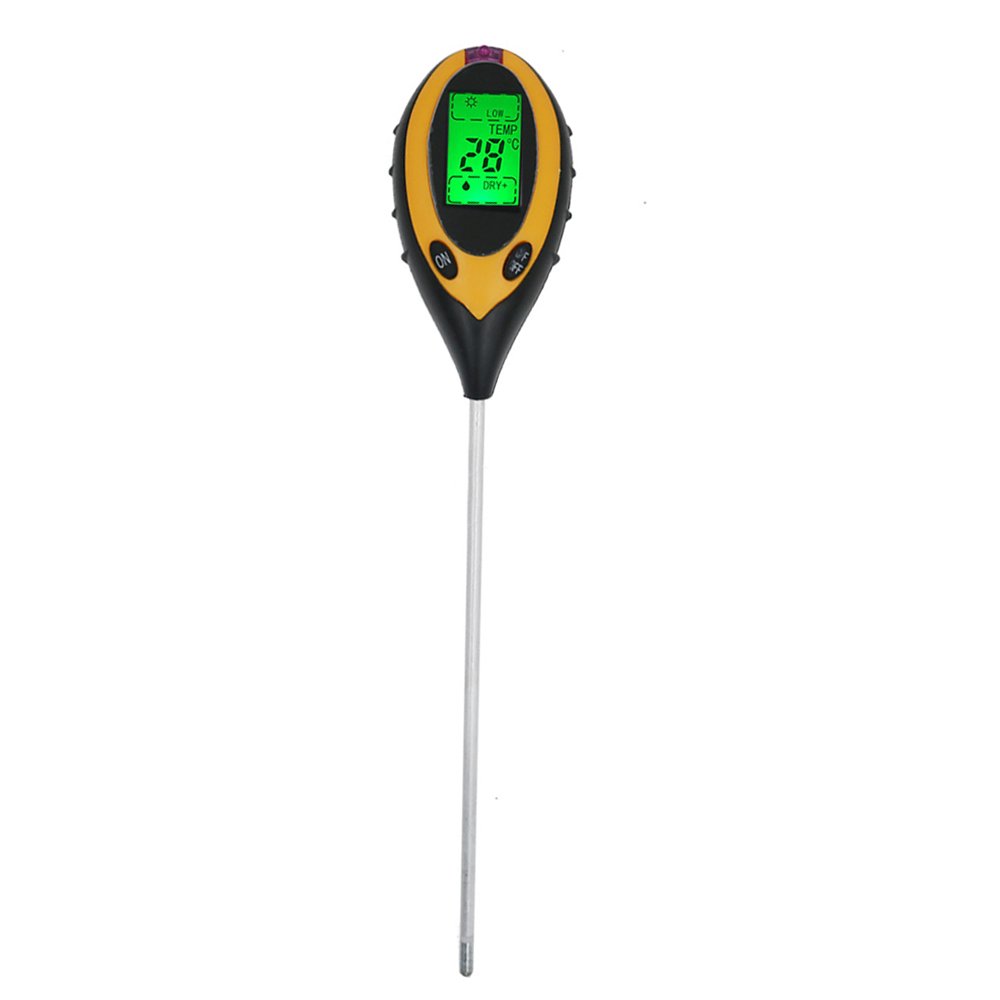 New Model 4-in-1 Plant Earth Soil PH Moisture Light Soil Meter Sunlight Tester for Garden Use Multi-functional Test Instruments