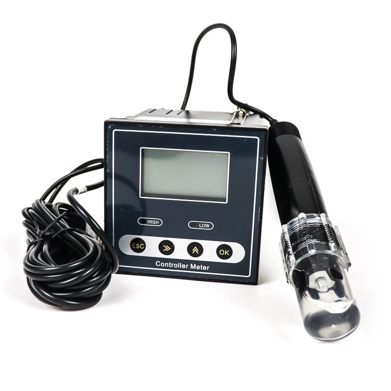 sewage treatment plant industrial online ph meter digital temperature water quality tester with automatic controller