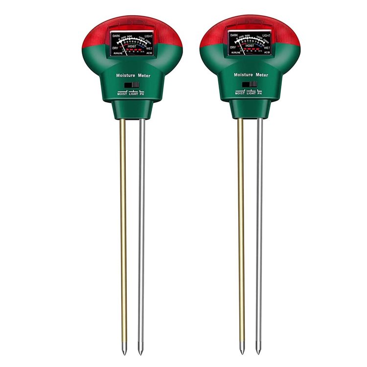China factory Humidity Sunlight Garden Earth Tester 3 in 1 soil tester PH Tester