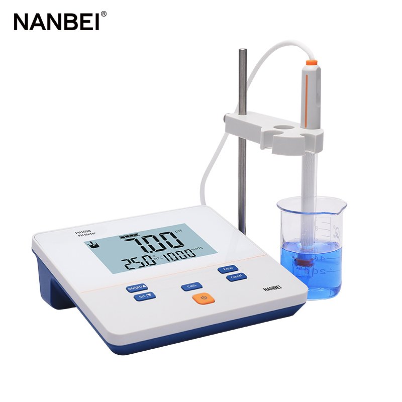 Benchtop and portable PH meters measure the alkalinity or acidity of water liquid solutions