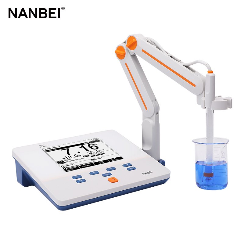 Benchtop and portable PH meters measure the alkalinity or acidity of water liquid solutions