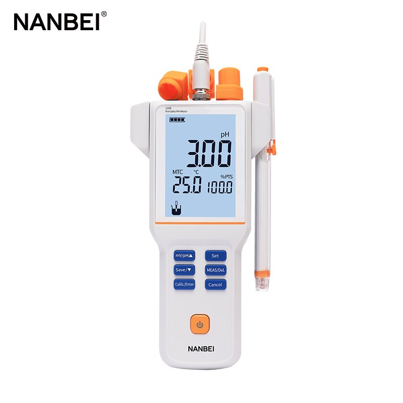 Benchtop and portable PH meters measure the alkalinity or acidity of water liquid solutions