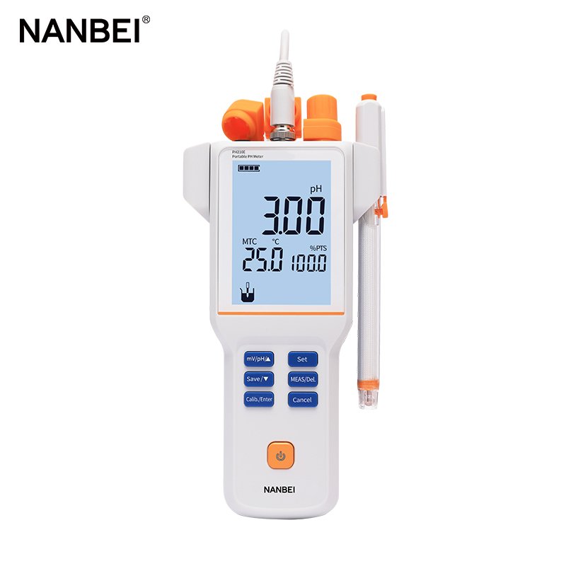 Benchtop and portable PH meters measure the alkalinity or acidity of water liquid solutions