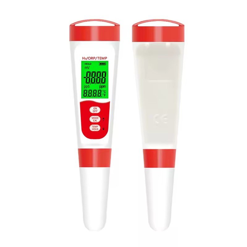 BORGE 3 in 1 digital H2/ORP/TEMP meter Hydrogen Ion Concentration Drinking Water Quality Test Pen