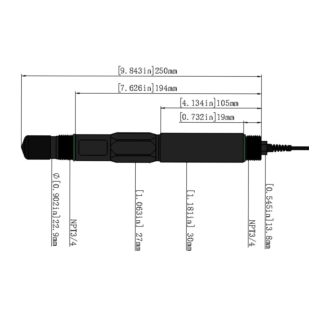 Online NH4+ Ammonia Ion Sensor