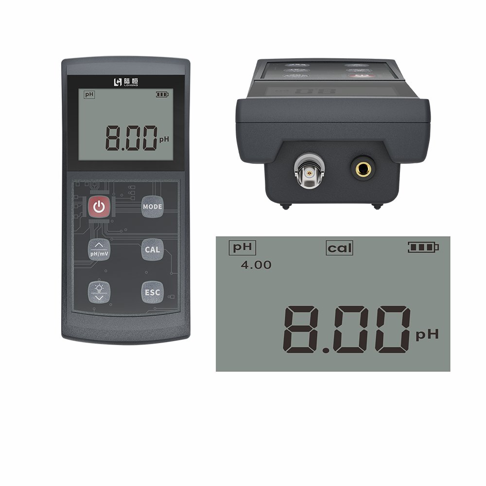 New arrival China manufacture high quality portable pH test analyzer with ph test sensor