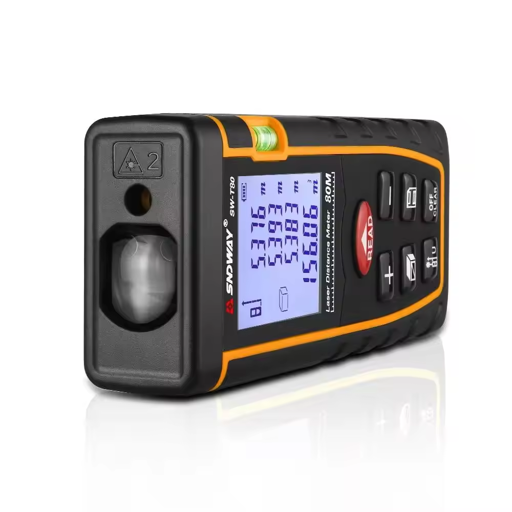 SNDWAY SW-T80 262ft Laser Distance Meter Upper Material Mesh