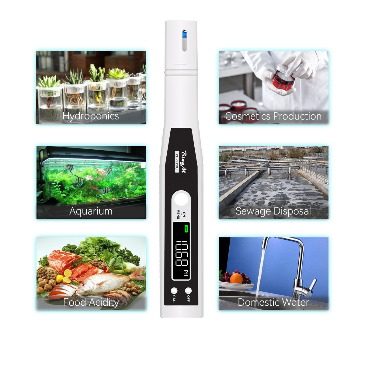 Portable PH Meter Tester Accurate Digital Pen Pocket ph tester digital ph meter portable