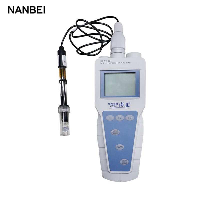 Water testing equipment test kit portable digital multiparameter water quality meter
