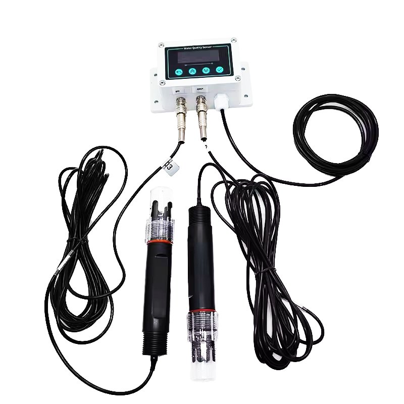 RS485 PH ORP TEMPERATURE 3 IN 1 WATER QUALITY SENSOR CONTROLLER WITH MONITORING AND DOSING IN WATER