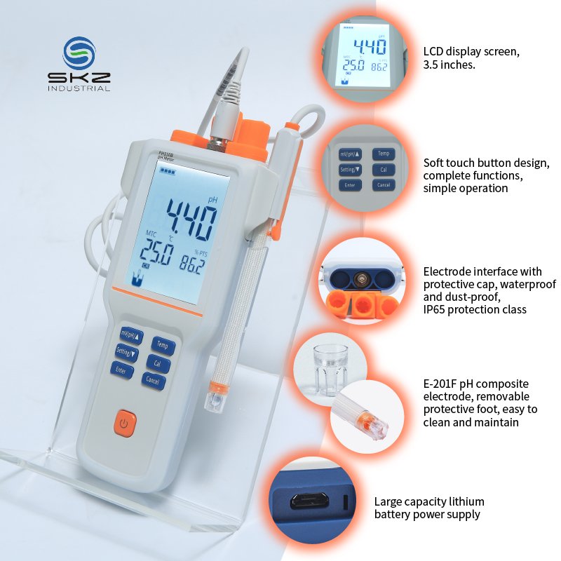 PH110B Digital ph Tester Industrial Portable ph meter Price