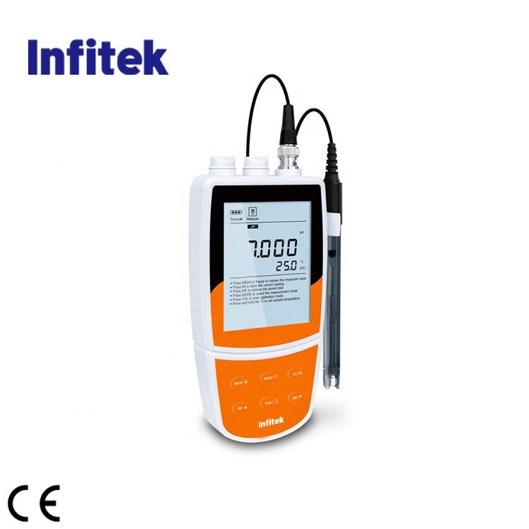 Infitek CE Approved -2.000-20.000pH Portable Multiparameter Water Quality Meter pH Tester meter