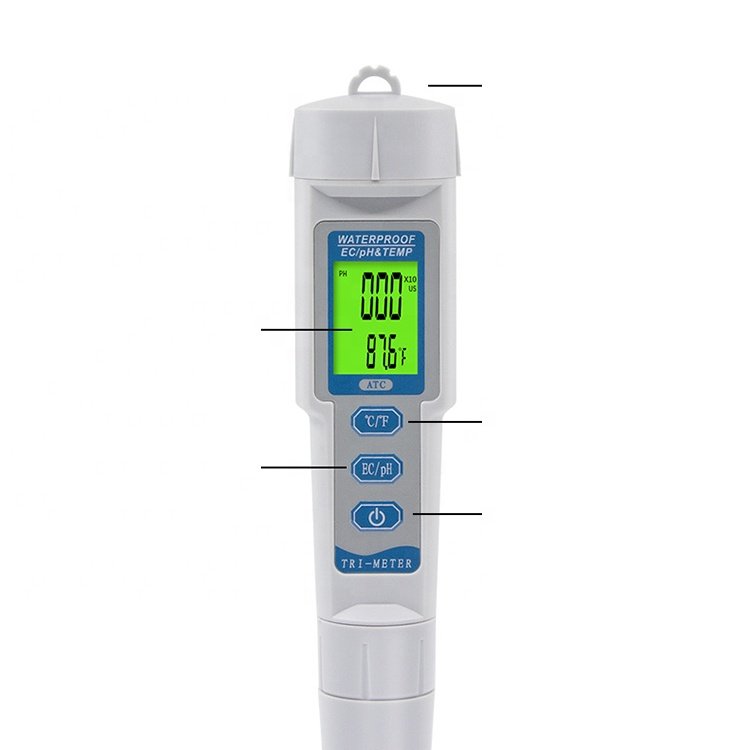 Best price yellow PH tester pH pen water quality test ec and ph meter for food grade water