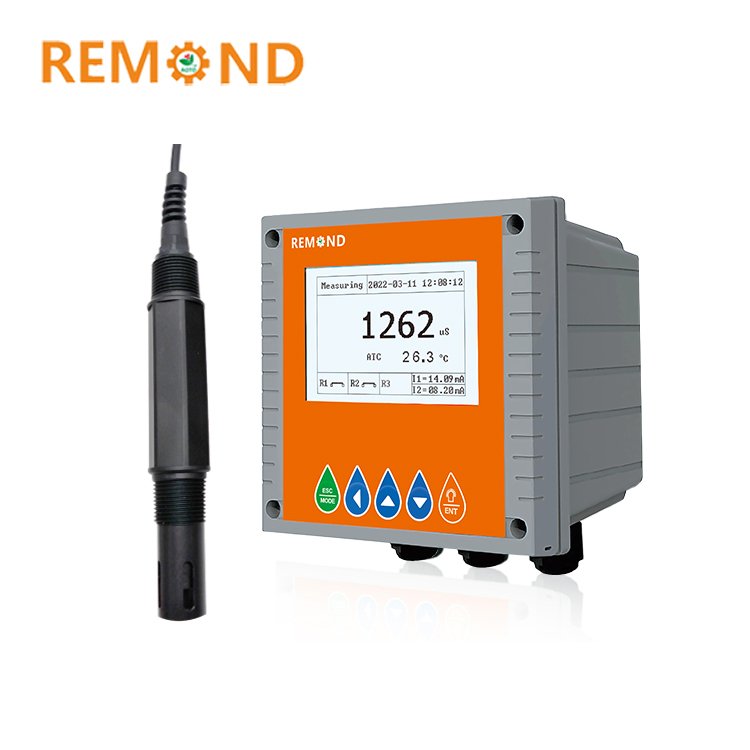 Conductivity Meter RS485 TDS Salinity Sensor Probe 4 Electrode EC Sensor Conductivity Sensor