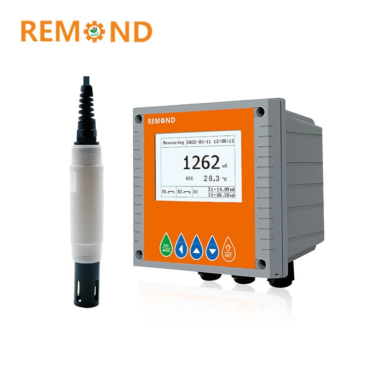 Conductivity Meter RS485 TDS Salinity Sensor Probe 4 Electrode EC Sensor Conductivity Sensor