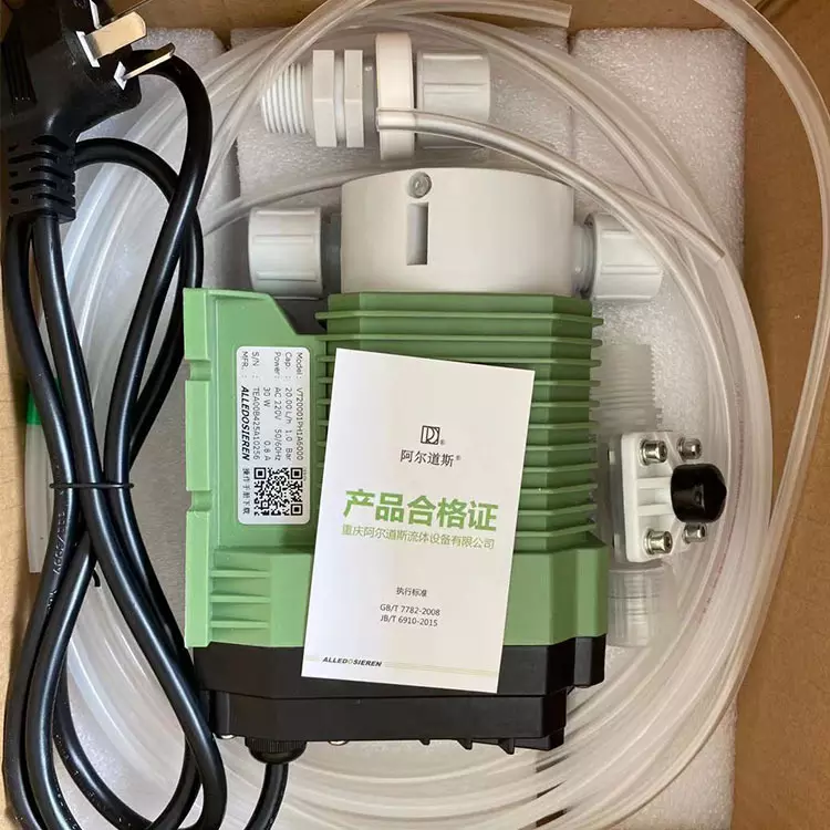 Industrial Pump Lower Price Liquid Mini Acid Chemical Chlorine Metering Dosing Pump Carton Water Purification Smc Process Pump