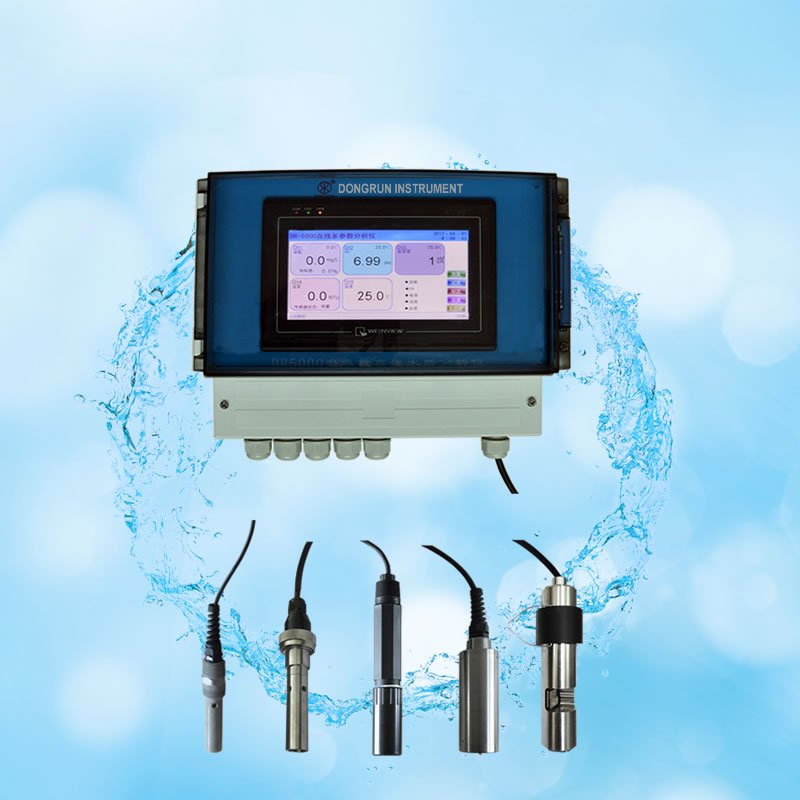 Online Hydroponic Aquarium Ph Ec Tds Conductivity Controller Meter Analyzer sensor control dosing metering pump for optional