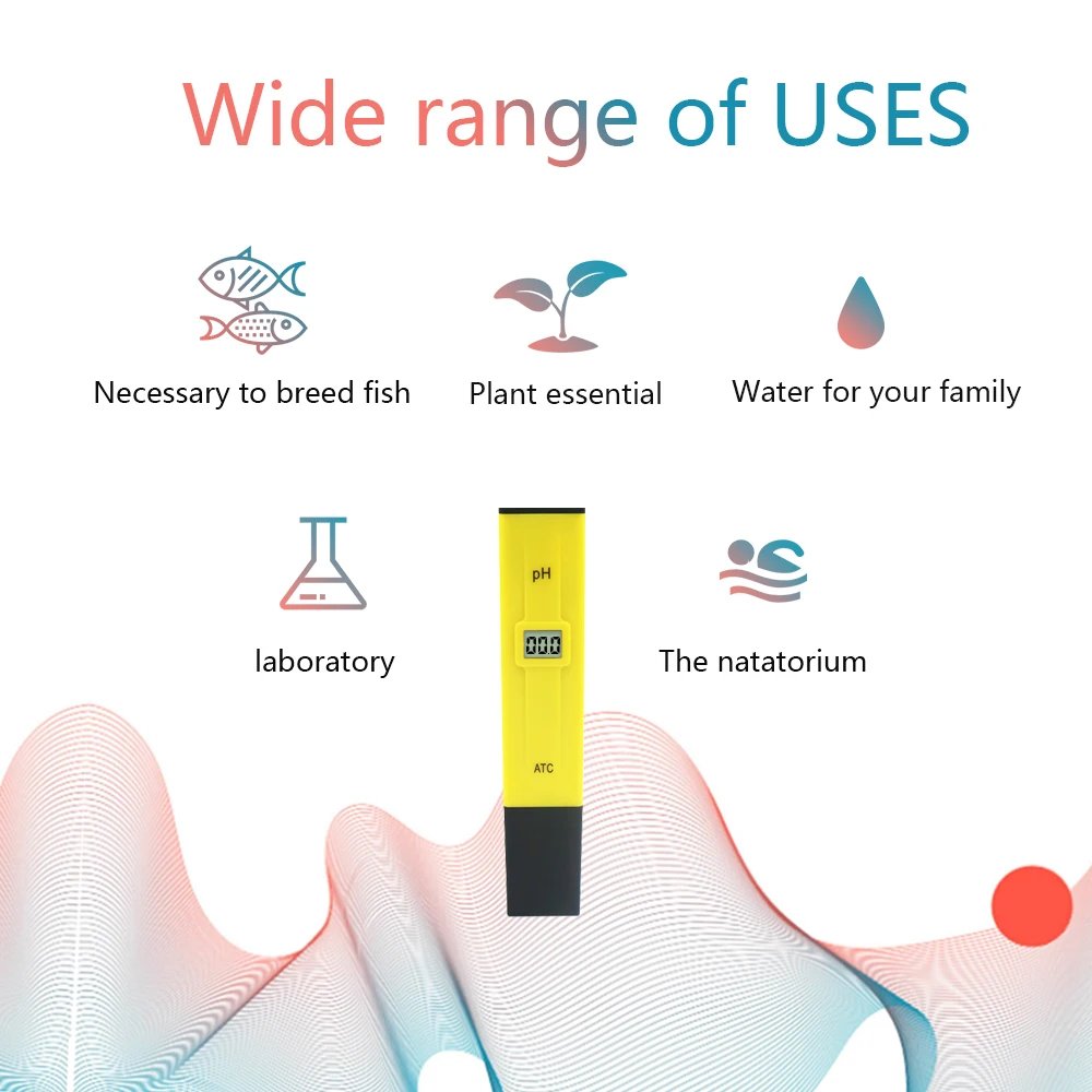 Portable Water PH Meters for Chemical with High Precision PH Meter Electrode