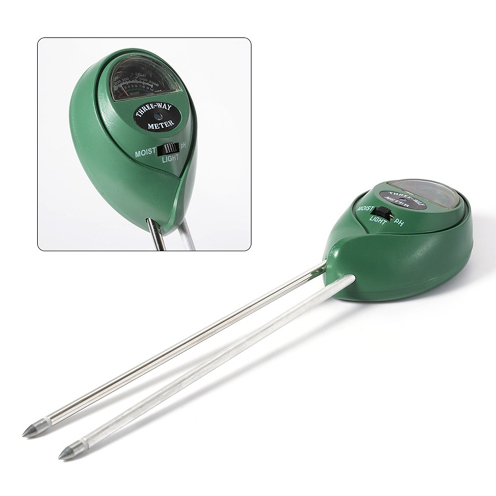 Portable 3in1 digital soil tester ph meter horticulture soil moisture nutrient detector fertility meter soil moisture tester